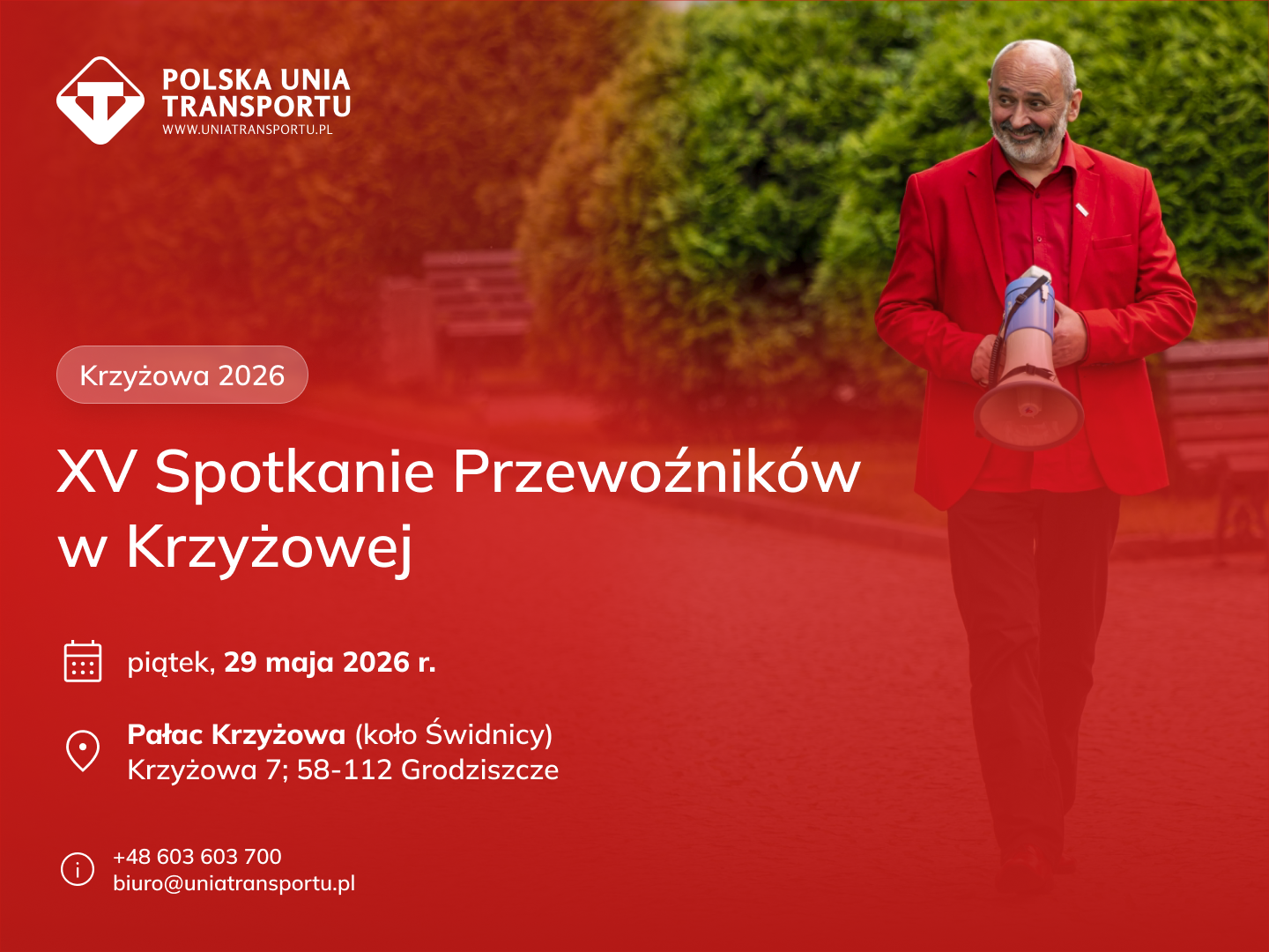 XV Spotkanie Przewoźników Drogowych – Krzyżowa 2026